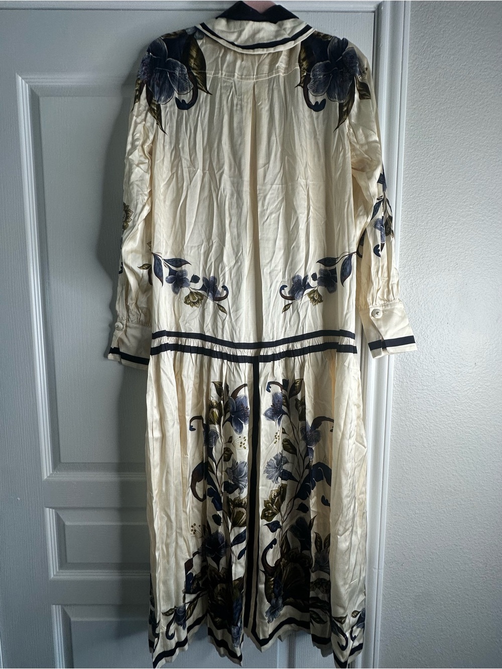 Farm Rio Golden Nature Belt Midi Dress NWT Size S - Picture 5 of 7